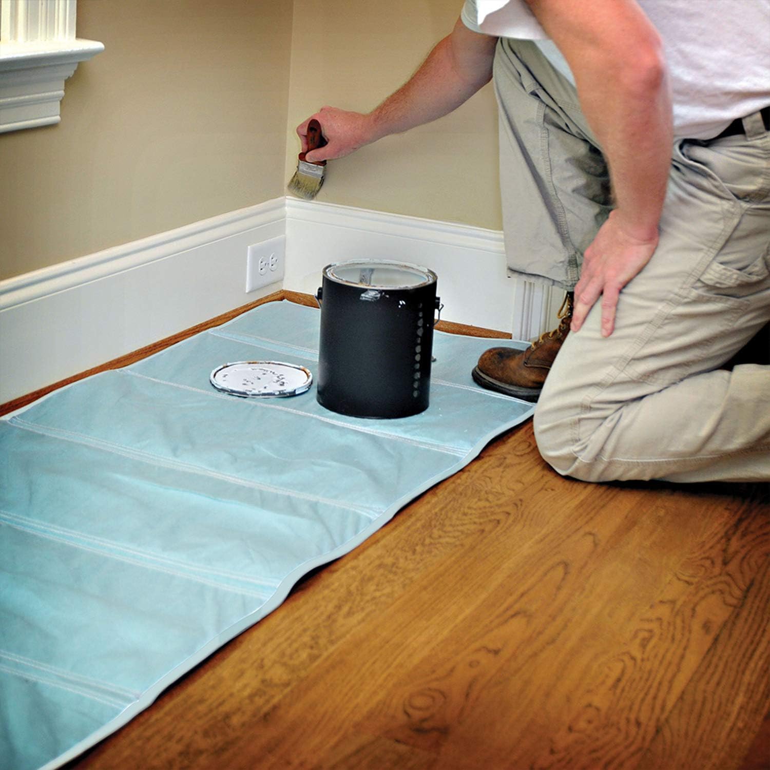 Trimaco QuickDrop Folding Mat Drop Cloth 0.61M x 2.13M