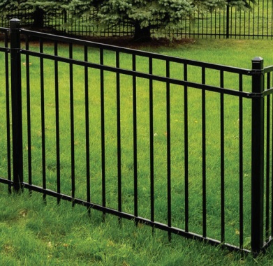 Square Top Steel Railing 2300x1200 Rackable