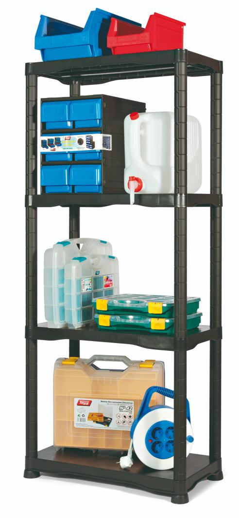 Plastic Shelf Kit 600x300x1370mm