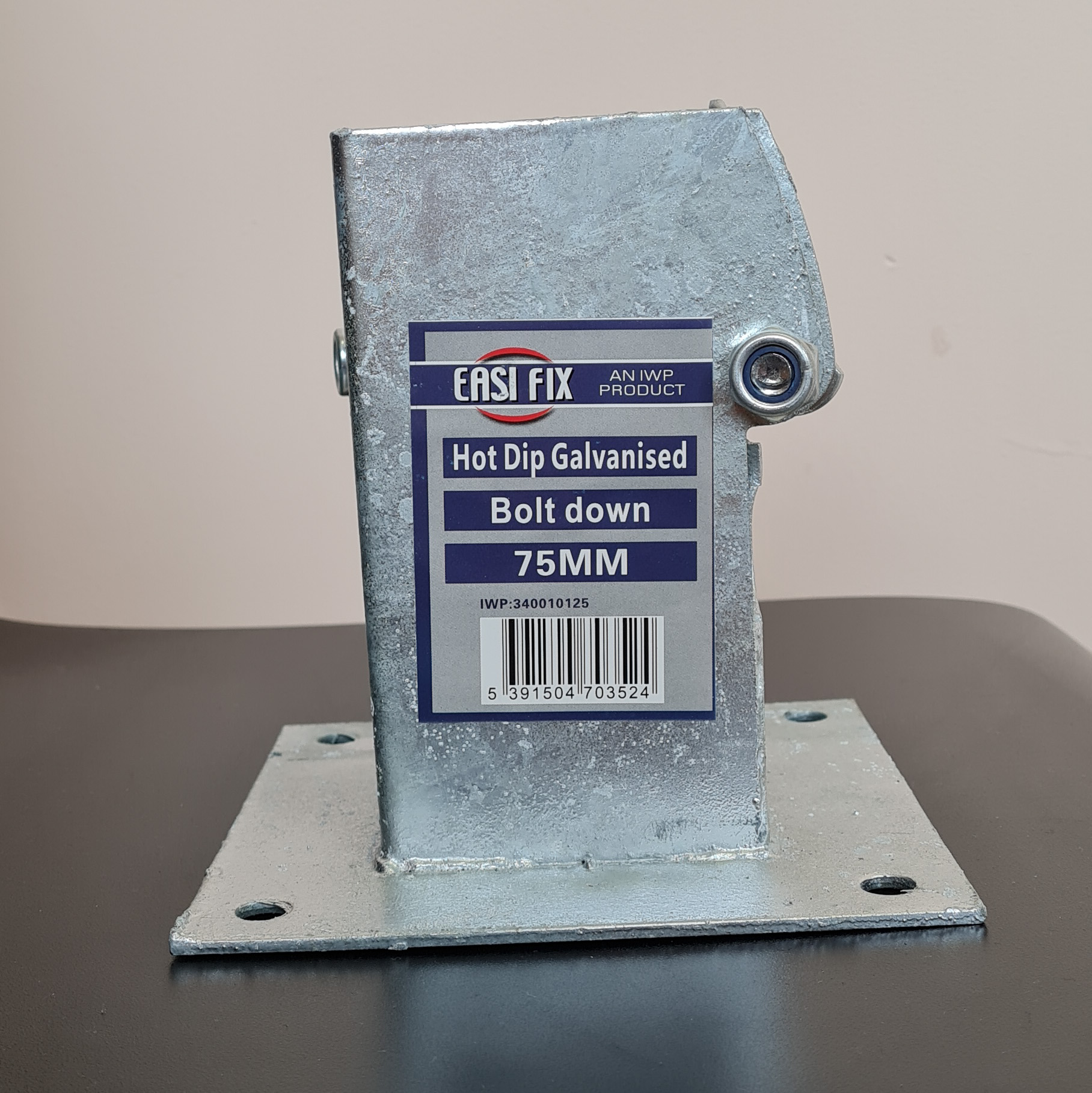 Bolt Down Galvanised 75mm