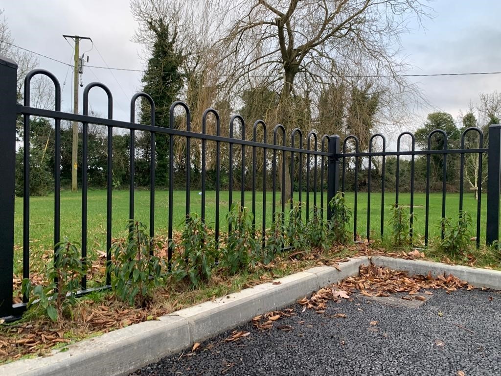 Bow Top Railing 2400X900mm Fence Foundry