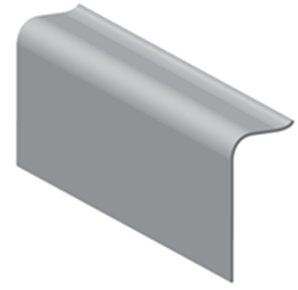 Cromar Pro GRP C100 Simulated Lead Flashing 3M Trim for Liquid Roofing ...