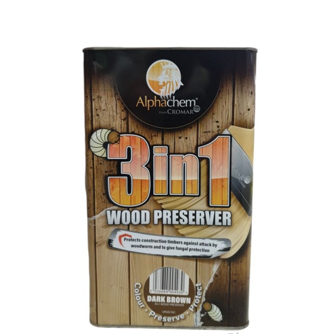 Cromar Wood Treatment Brown 5L